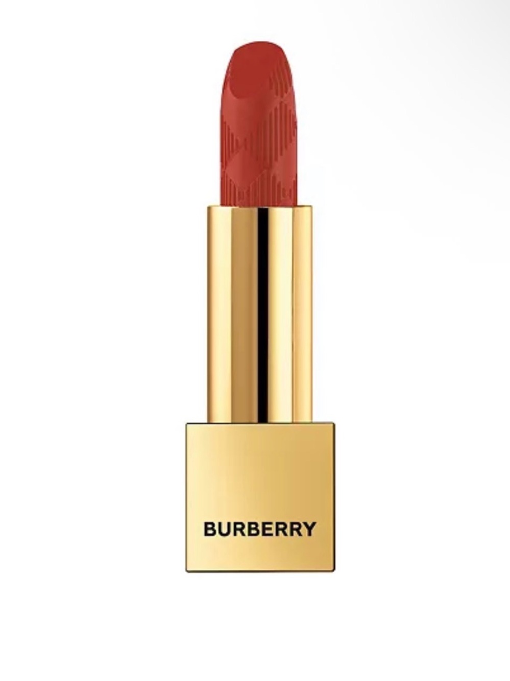 Burberry Russet #93 Matte Finish Lipstick in Gold Case